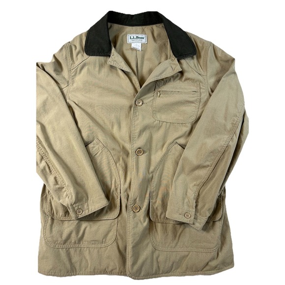 L.L. Bean Other - True Vintage 50s 60s‎ LL Bean Hunting Chore Coat Barn Jacket Tan Men's Large USA
